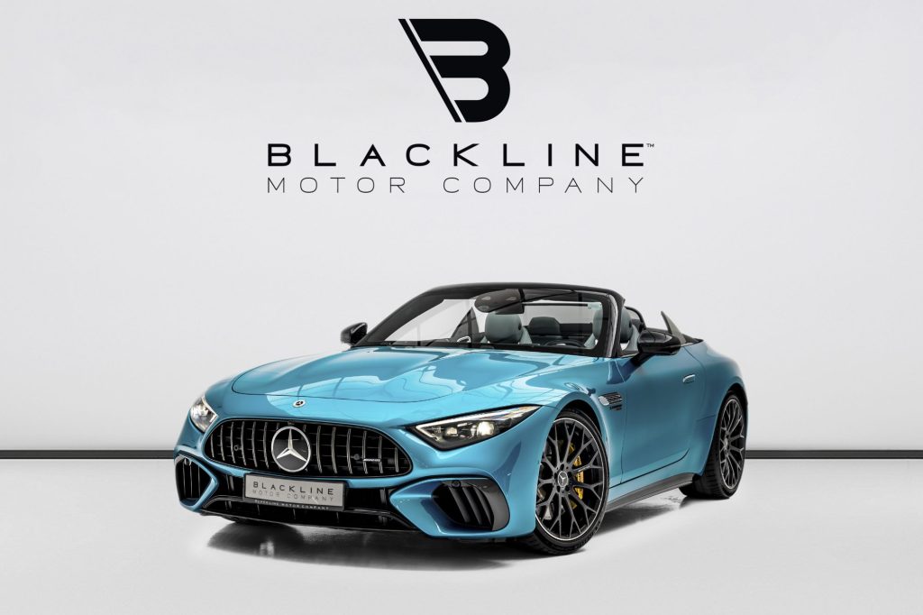 2022 Mercedes-AMG SL55 AMG — sold by Blackline Motor Company, Dubai