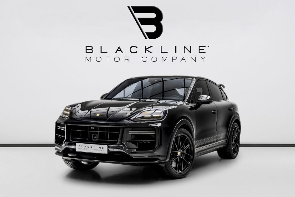 2024 Porsche Cayenne Turbo GT — sold by Blackline Motor Company, Dubai