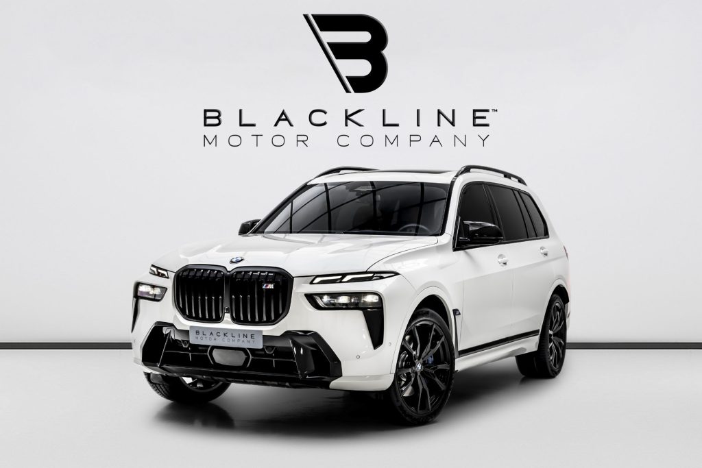 2024 BMW X7 M60i — sold by Blackline Motor Company, Dubai