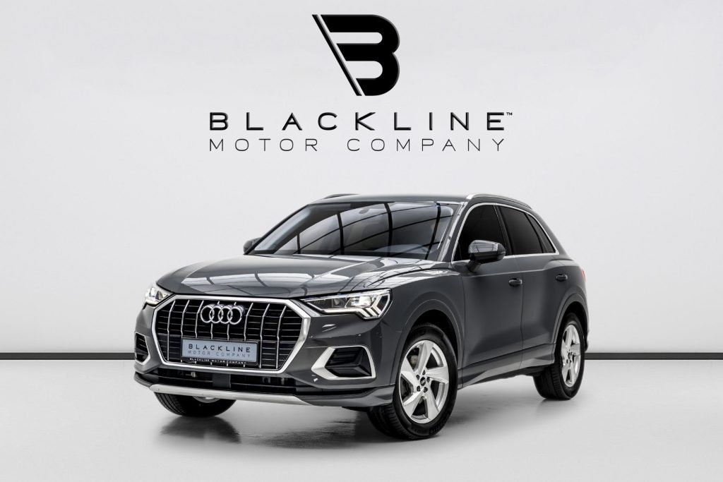 2022 Audi Q3 35 TFSI — sold by Blackline Motor Company, Dubai