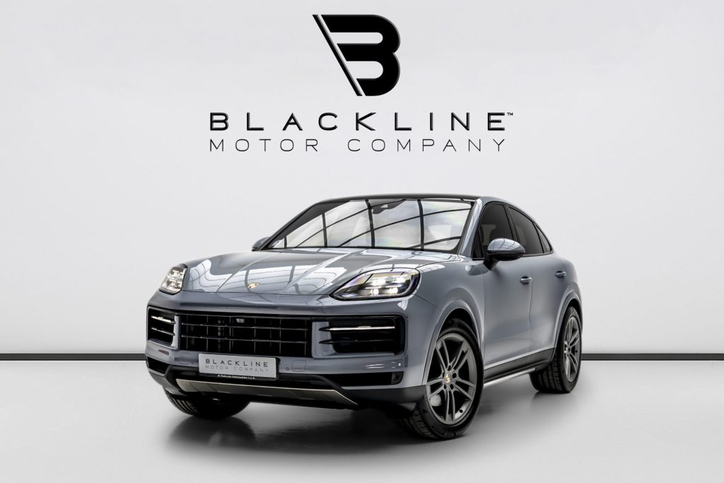 2024 Porsche Cayenne Coupe — sold by Blackline Motor Company, Dubai