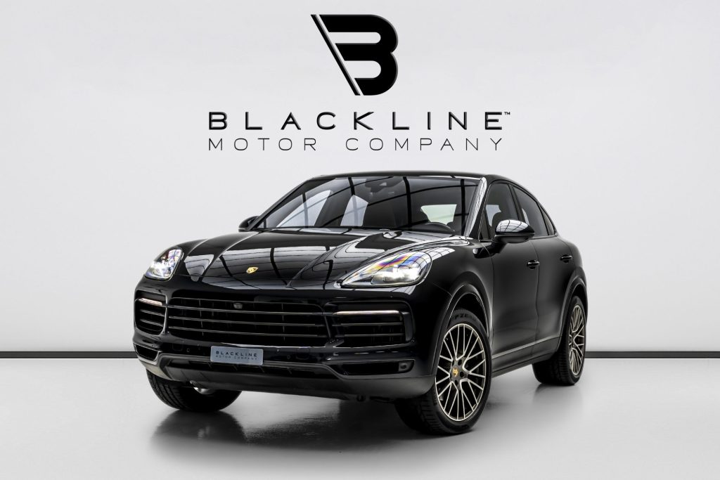 2023 Porsche Cayenne Coupe — sold by Blackline Motor Company, Dubai