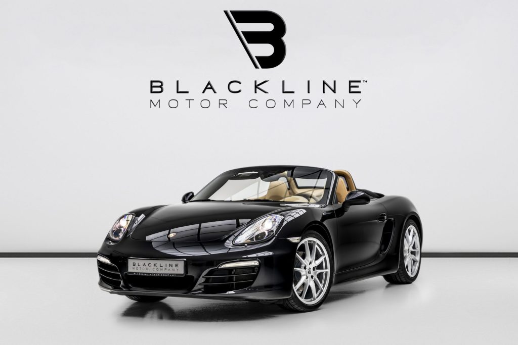 2015 Porsche Boxster — sold by Blackline Motor Company, Dubai