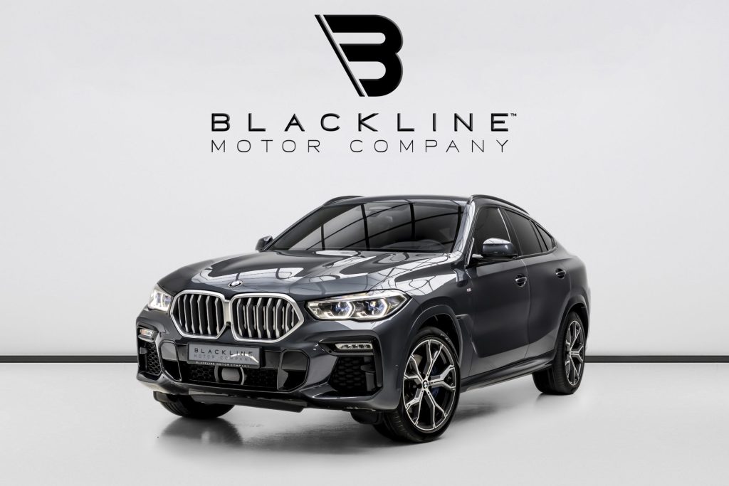 2022 BMW X6 xDrive40i — sold by Blackline Motor Company, Dubai