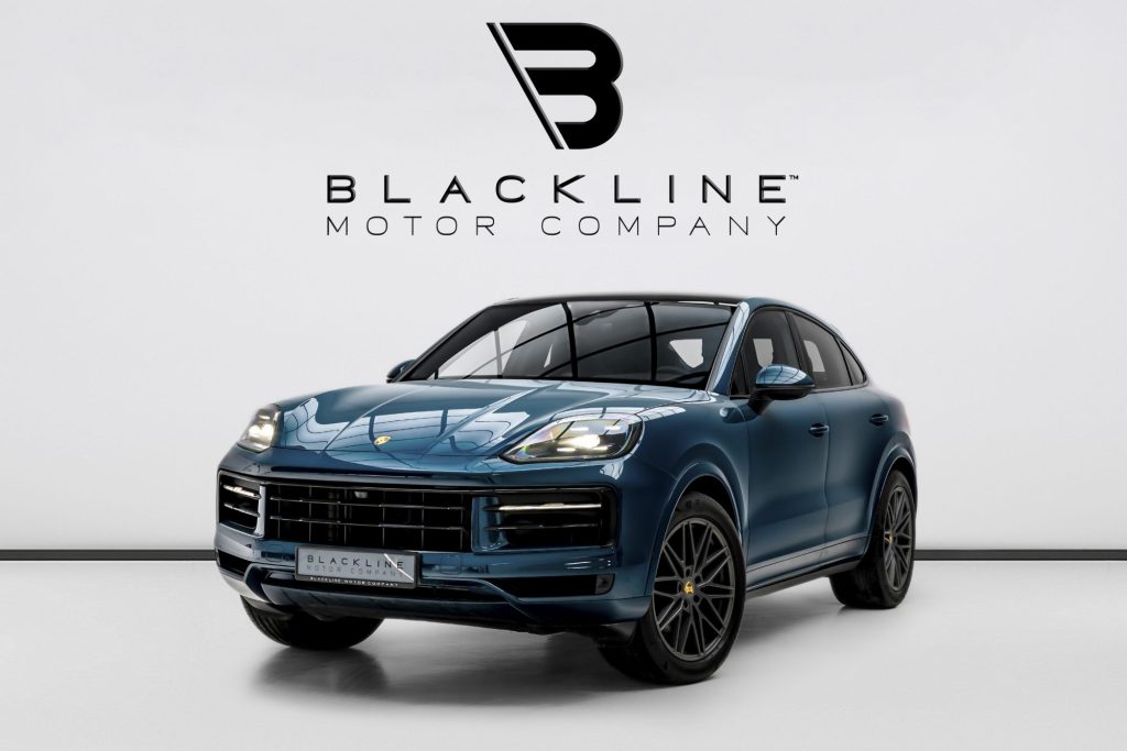 2024 Porsche Cayenne Coupe — sold by Blackline Motor Company, Dubai