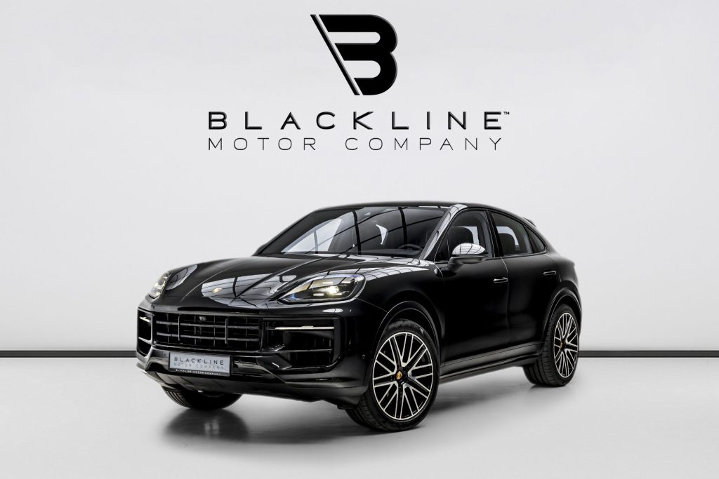 2025 Porsche Cayenne Coupe — sold by Blackline Motor Company, Dubai