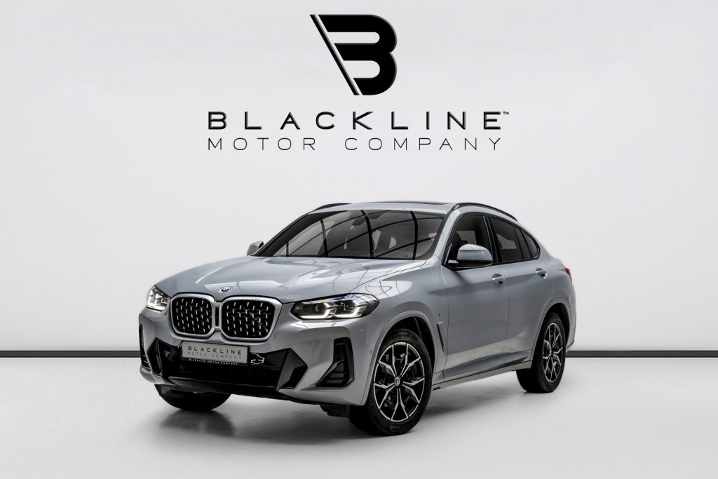 2023 BMW X4 xDrive30i — sold by Blackline Motor Company, Dubai