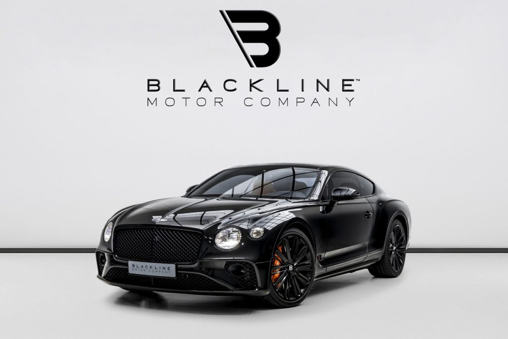 2022 Bentley Continental GT Speed — sold by Blackline Motor Company, Dubai