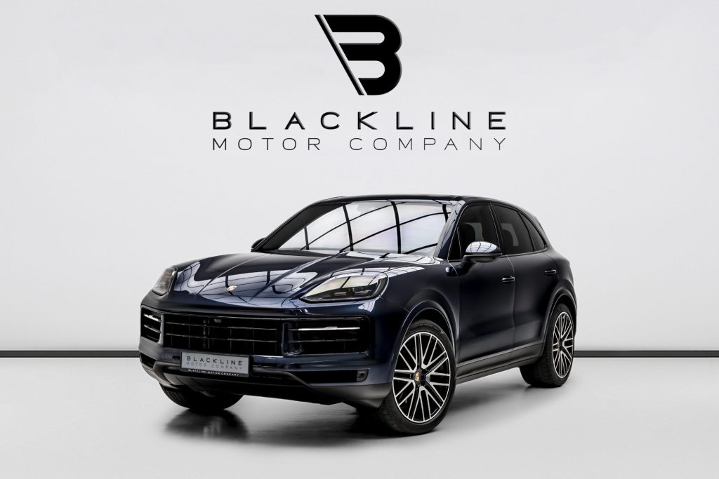 2024 Porsche Cayenne SUV — sold by Blackline Motor Company, Dubai