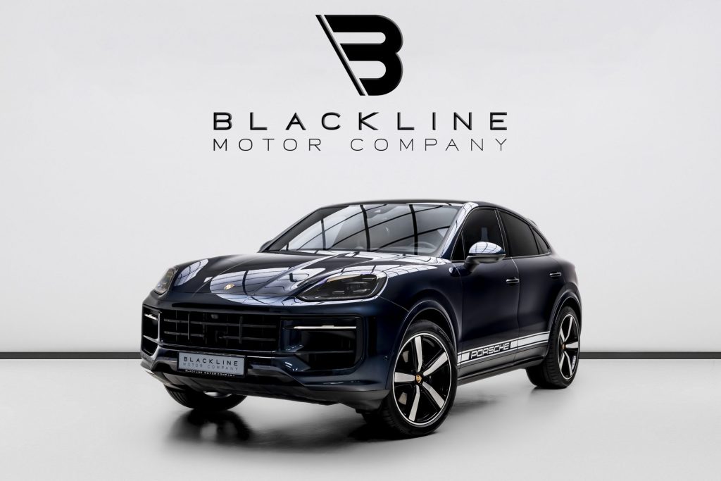 2024 Porsche Cayenne Coupe — sold by Blackline Motor Company, Dubai