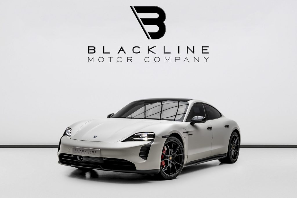 2024 Porsche Taycan GTS — sold by Blackline Motor Company, Dubai