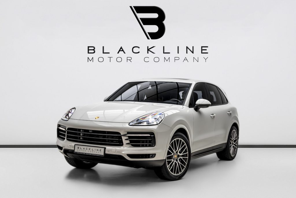 2022 Porsche Cayenne S — sold by Blackline Motor Company, Dubai