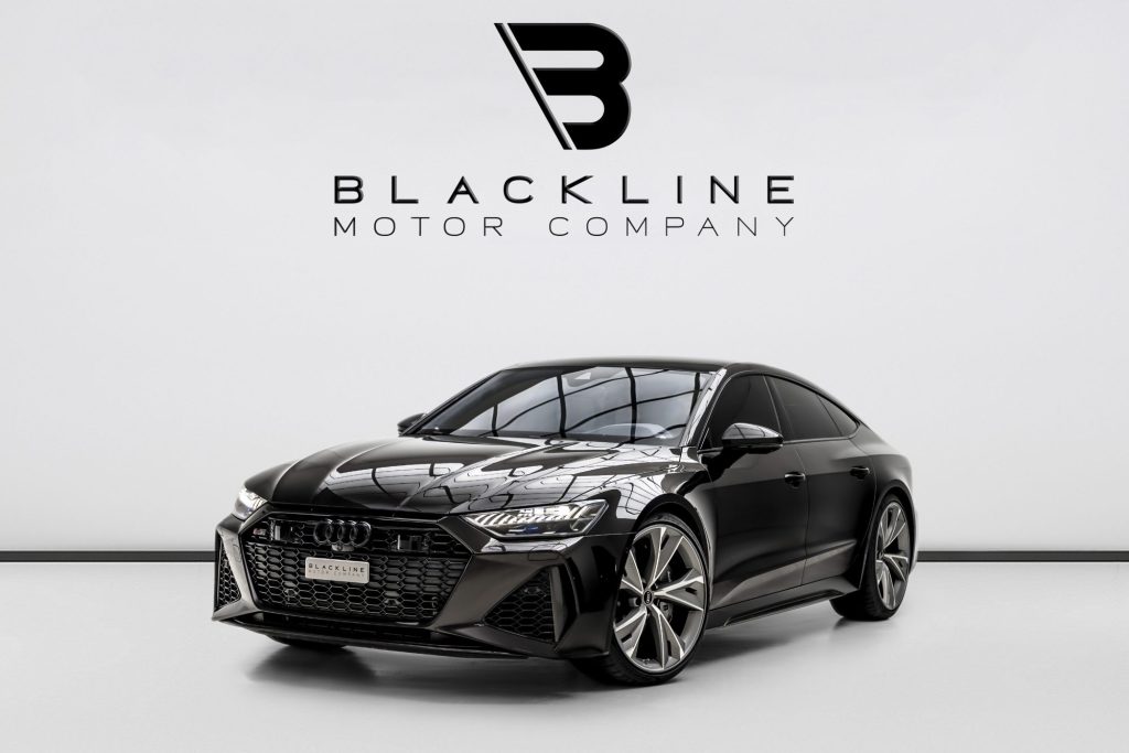 2021 Audi RS7 — sold by Blackline Motor Company, Dubai