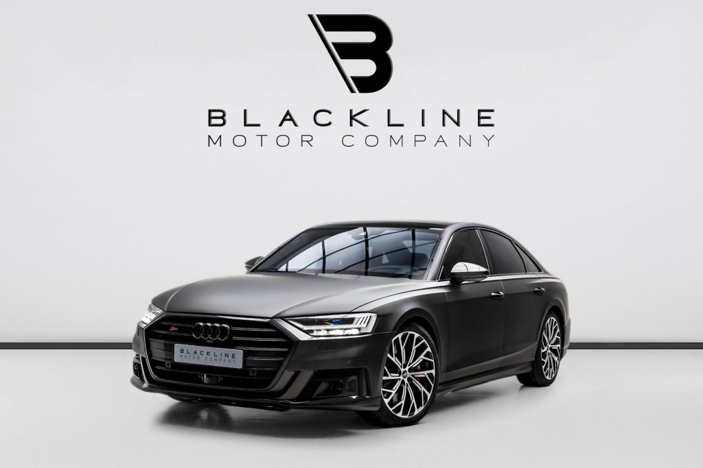 2021 Audi S8 — sold by Blackline Motor Company, Dubai