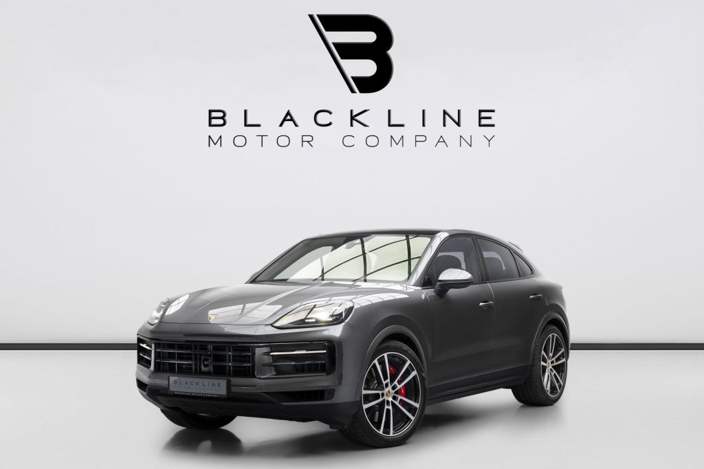 2024 Porsche Cayenne S Coupe — sold by Blackline Motor Company, Dubai