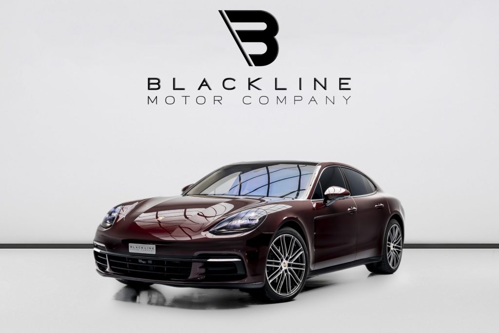 2018 Porsche Panamera — sold by Blackline Motor Company, Dubai