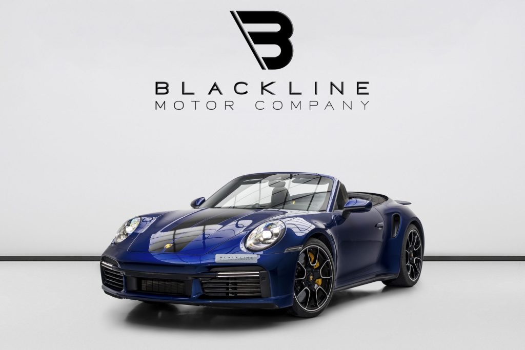 2022 Porsche 911 Turbo S Cabriolet — sold by Blackline Motor Company, Dubai