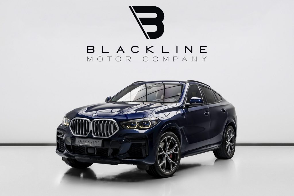 2022 BMW X6 xDrive40i — sold by Blackline Motor Company, Dubai