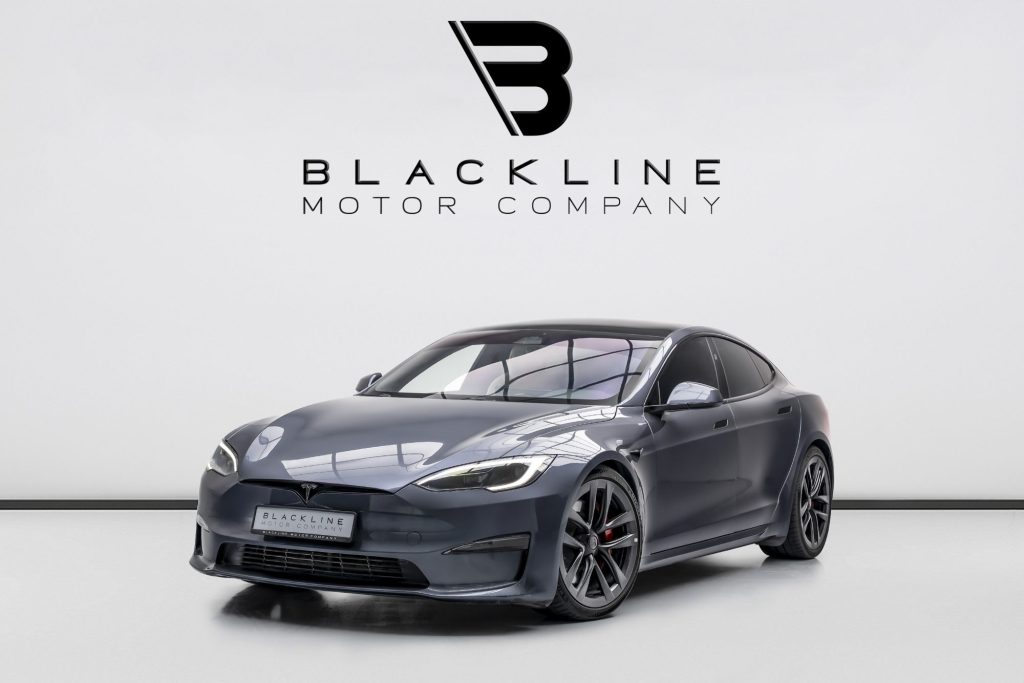 2023 Tesla Model S Plaid — sold by Blackline Motor Company, Dubai