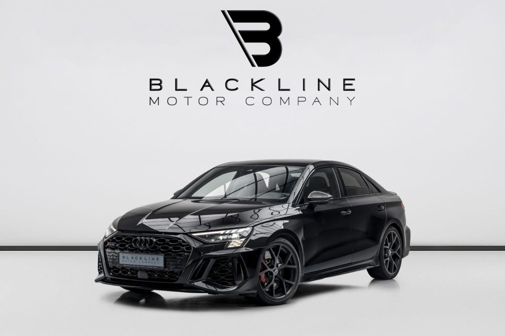 2023 Audi RS3 — sold by Blackline Motor Company, Dubai