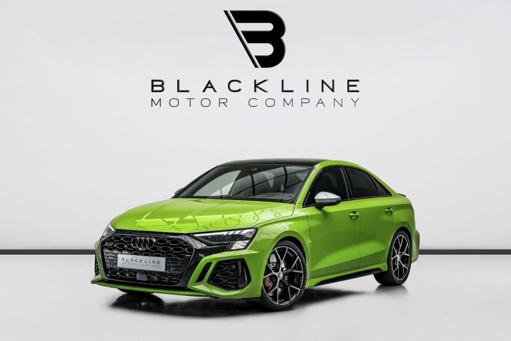 2024 Audi RS3 — sold by Blackline Motor Company, Dubai