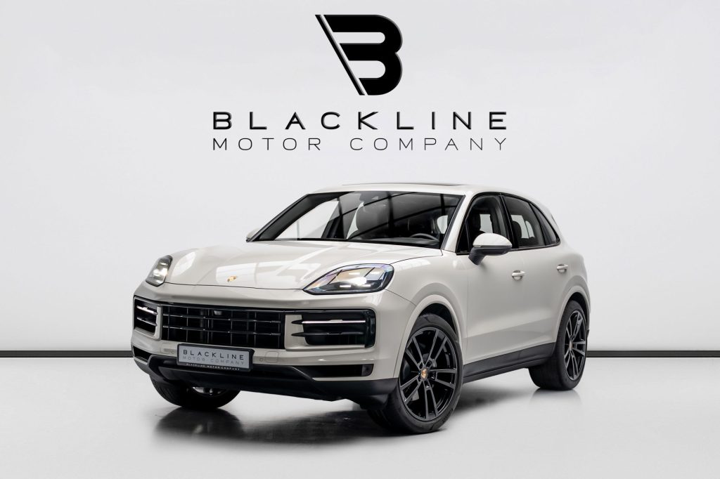 2024 Porsche Cayenne — sold by Blackline Motor Company, Dubai