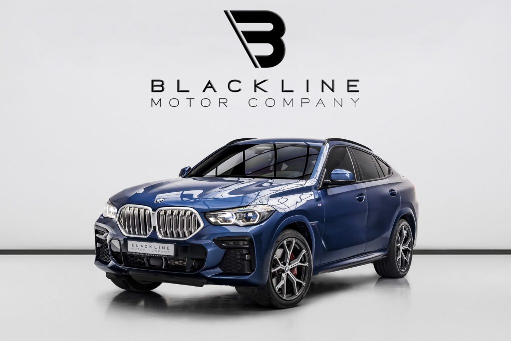 2022 BMW X6 xDrive40i — sold by Blackline Motor Company, Dubai