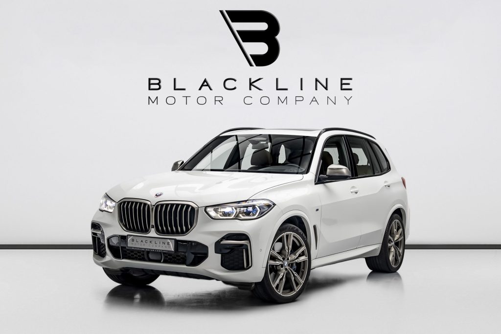 2023 BMW X5 M60i — sold by Blackline Motor Company, Dubai