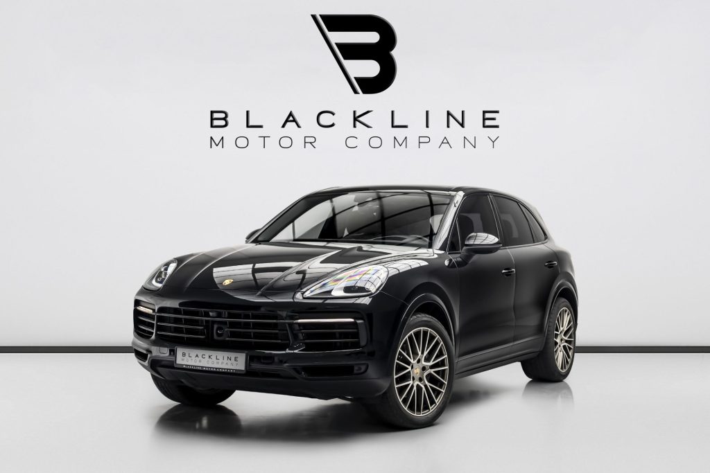 2023 Porsche Cayenne — sold by Blackline Motor Company, Dubai