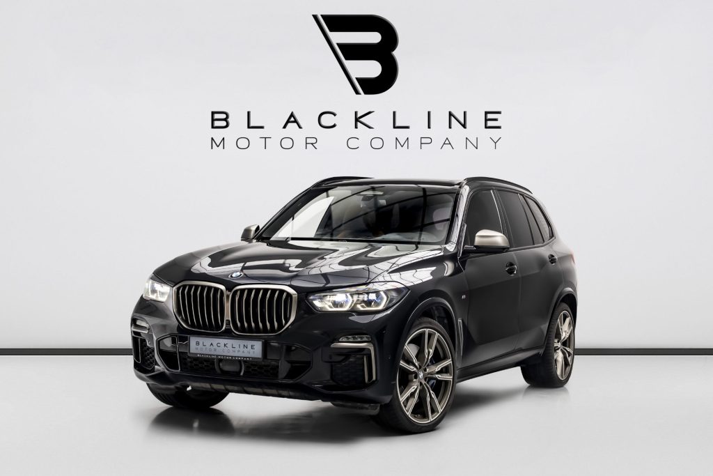 2022 BMW X5 M50i — sold by Blackline Motor Company, Dubai