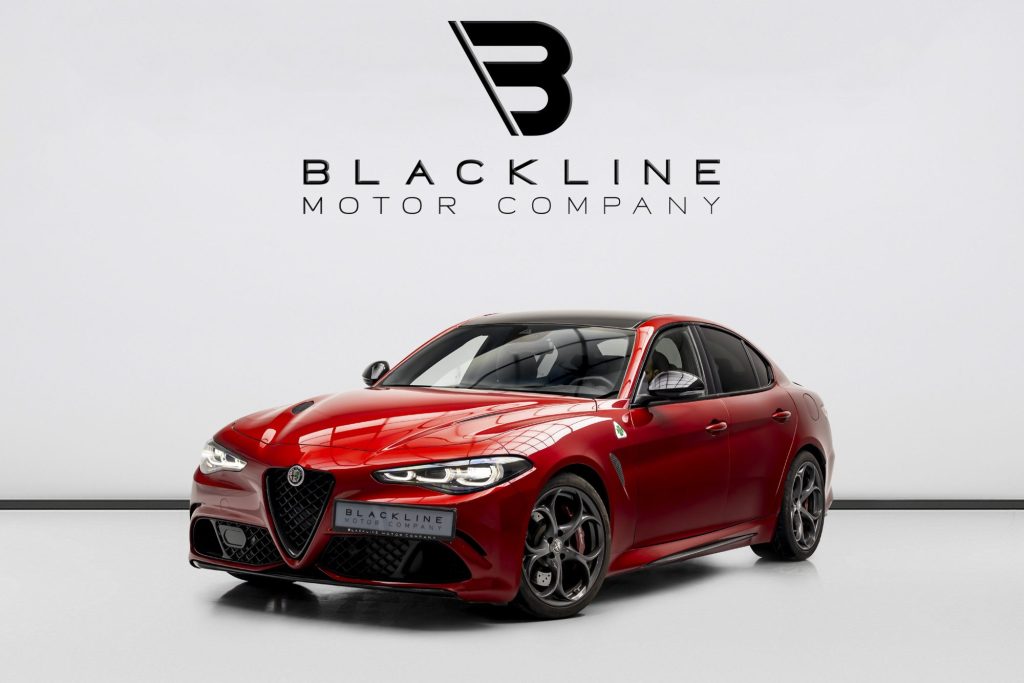 2024 Alfa Romeo Giulia Quadrifoglio — sold by Blackline Motor Company, Dubai
