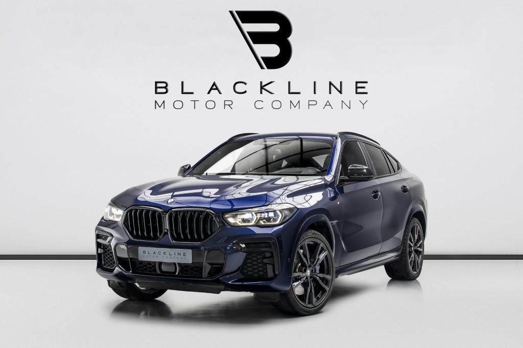 2022 BMW X6 M50i xDrive — sold by Blackline Motor Company, Dubai
