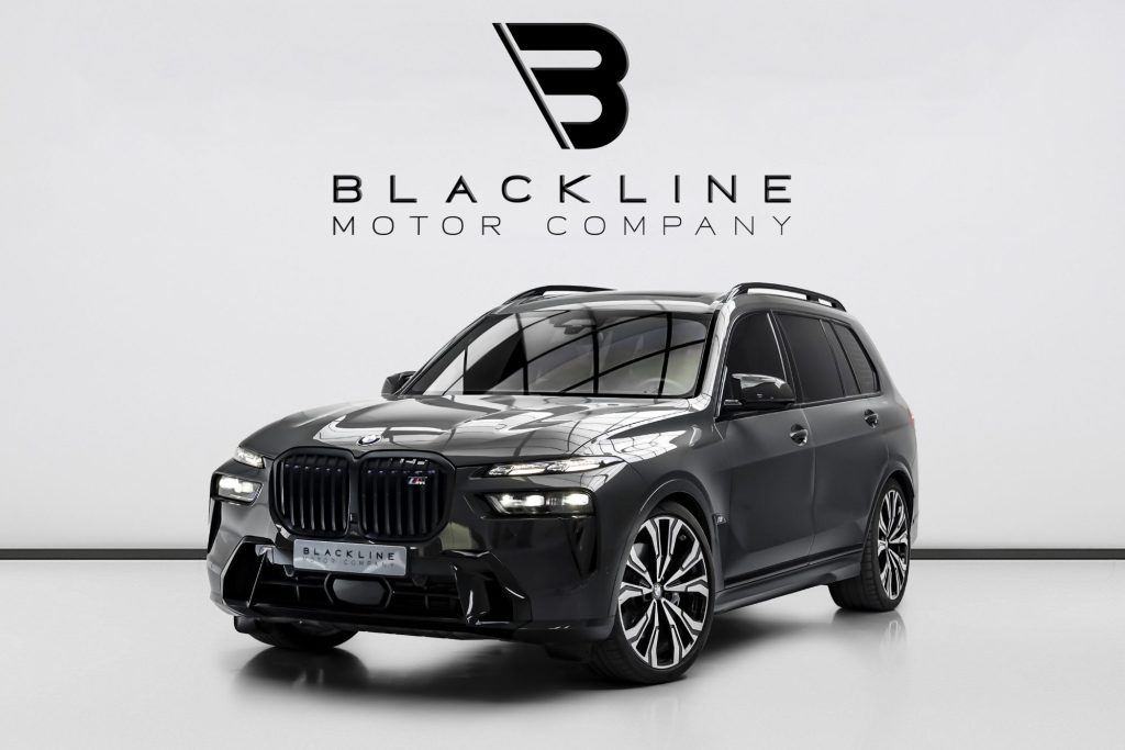2024 BMW X7 M60i — sold by Blackline Motor Company, Dubai