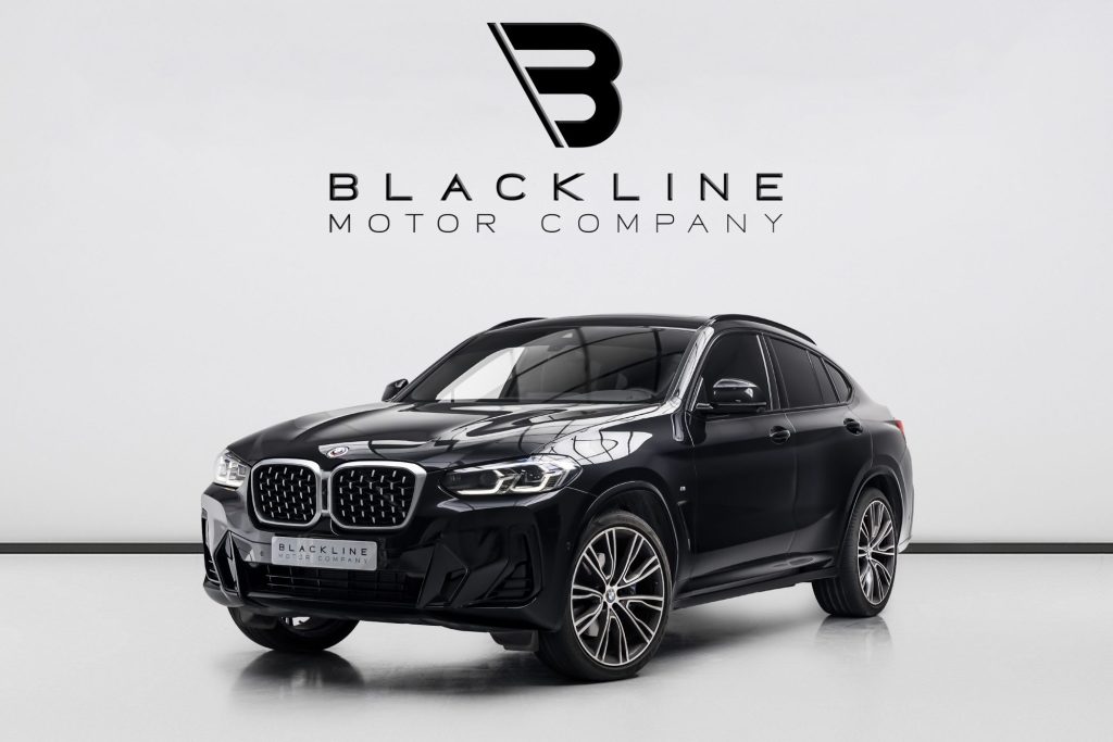 2023 BMW X4 xDrive30i — sold by Blackline Motor Company, Dubai