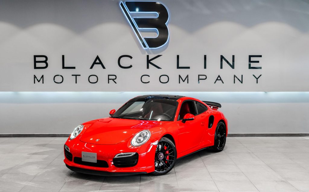 2015 Porsche 911 Turbo — sold by Blackline Motor Company, Dubai