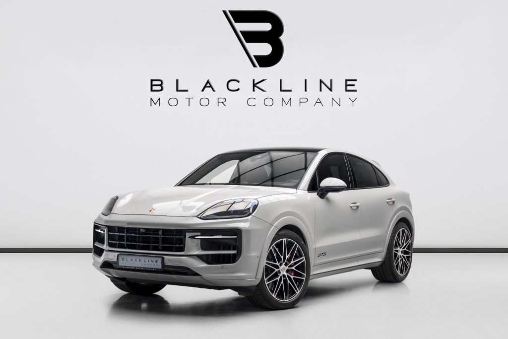 2025 Porsche Cayenne GTS Coupe — sold by Blackline Motor Company, Dubai