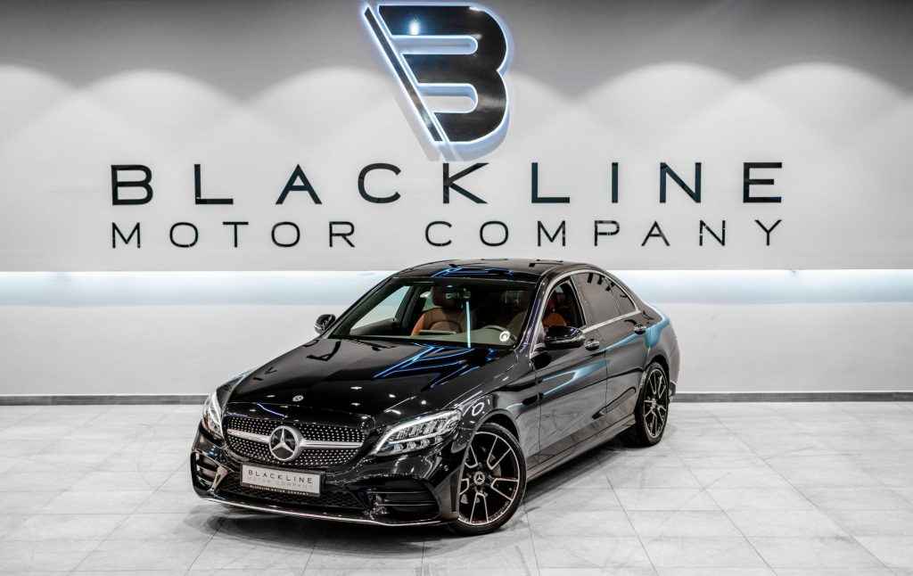 2020 Mercedes-Benz C200 AMG — sold by Blackline Motor Company, Dubai