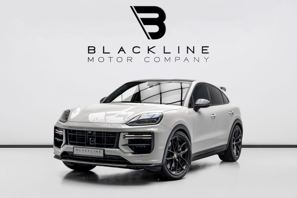 2025 Porsche Cayenne Turbo GT — sold by Blackline Motor Company, Dubai