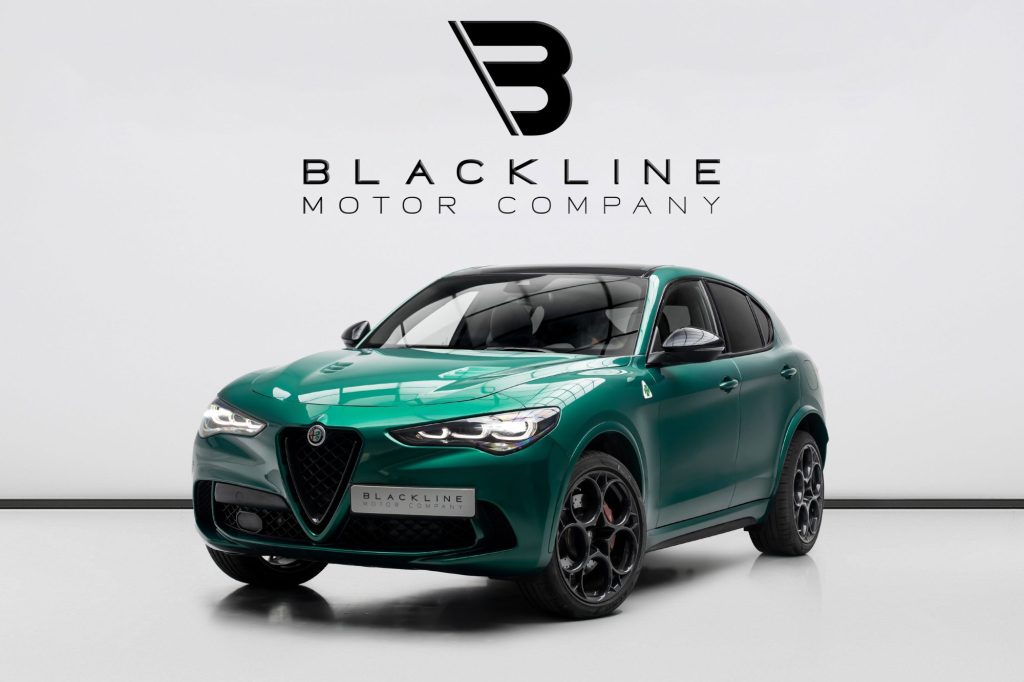 2024 Alfa Romeo Stelvio Quadrofoglio — sold by Blackline Motor Company, Dubai