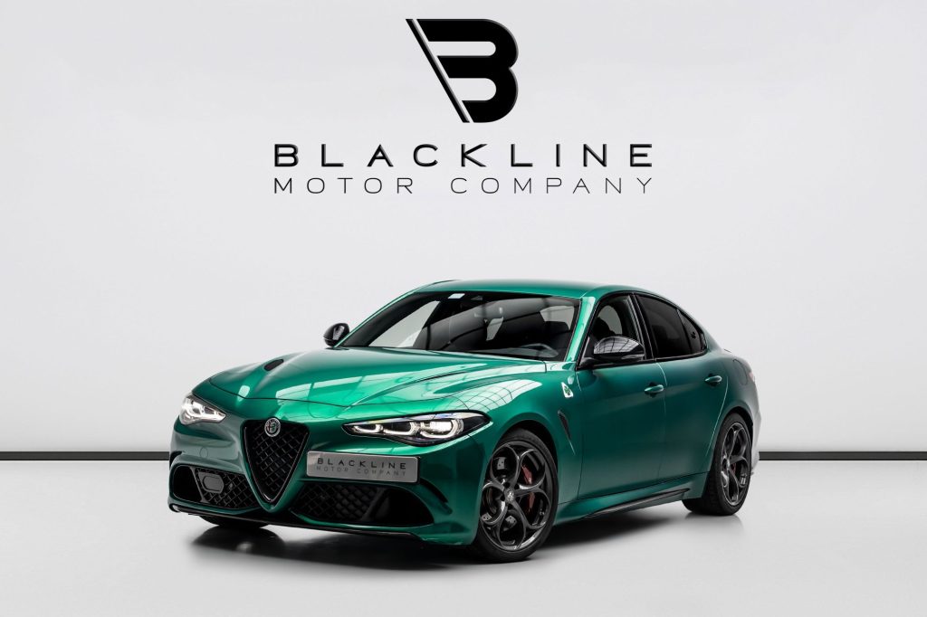 2024 Alfa Romeo Giulia Quoadrifoglio — sold by Blackline Motor Company, Dubai