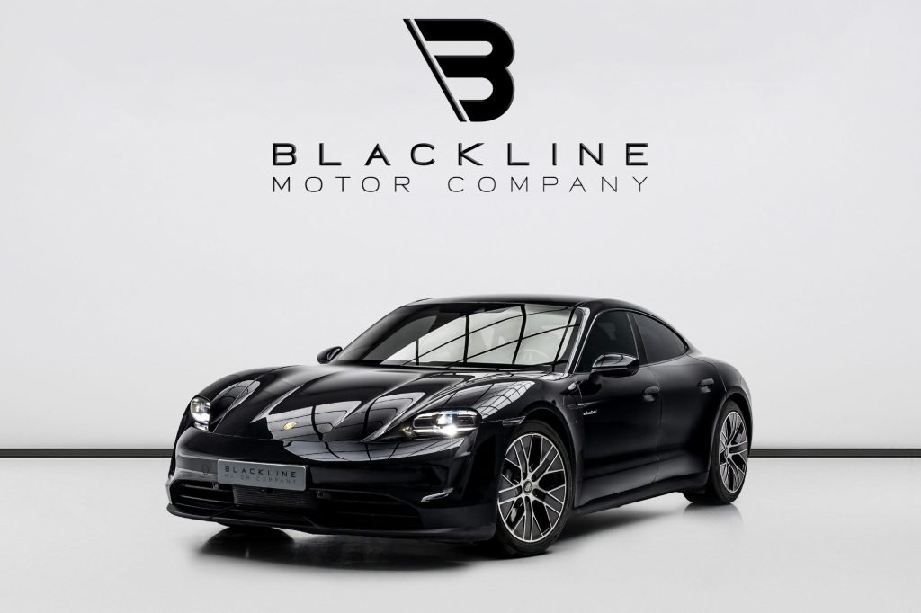 2021 Porsche Taycan — sold by Blackline Motor Company, Dubai