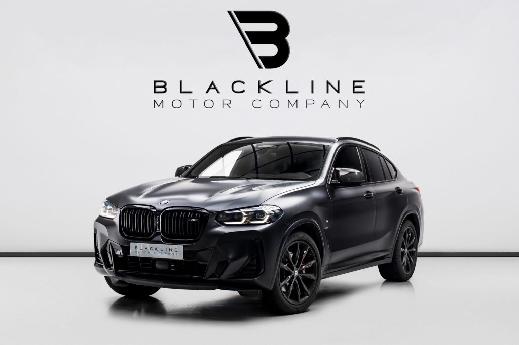 2022 BMW X4 M40i — sold by Blackline Motor Company, Dubai