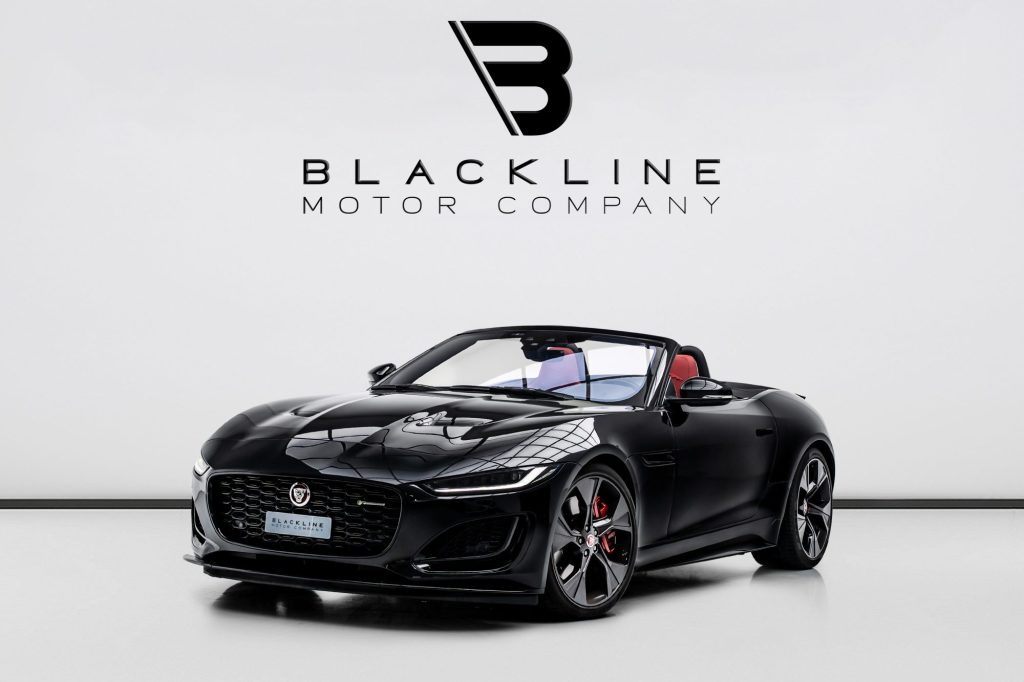 2021 Jaguar F-Type R-Dynamic P380 — sold by Blackline Motor Company, Dubai