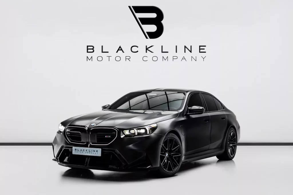 2025 BMW M5 Competition — sold by Blackline Motor Company, Dubai