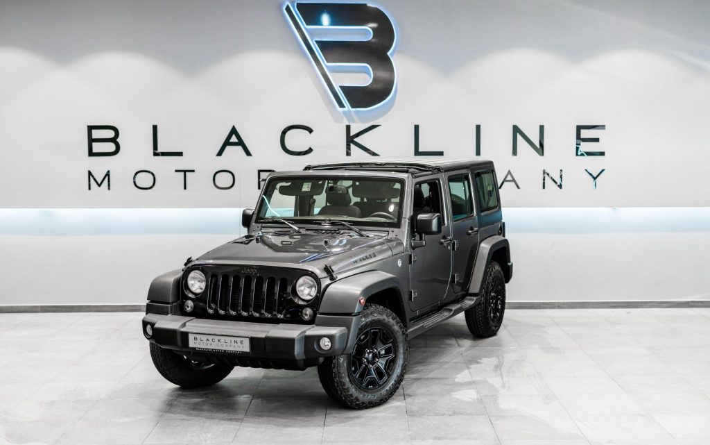 2018 Jeep Wrangler Unlimited — sold by Blackline Motor Company, Dubai