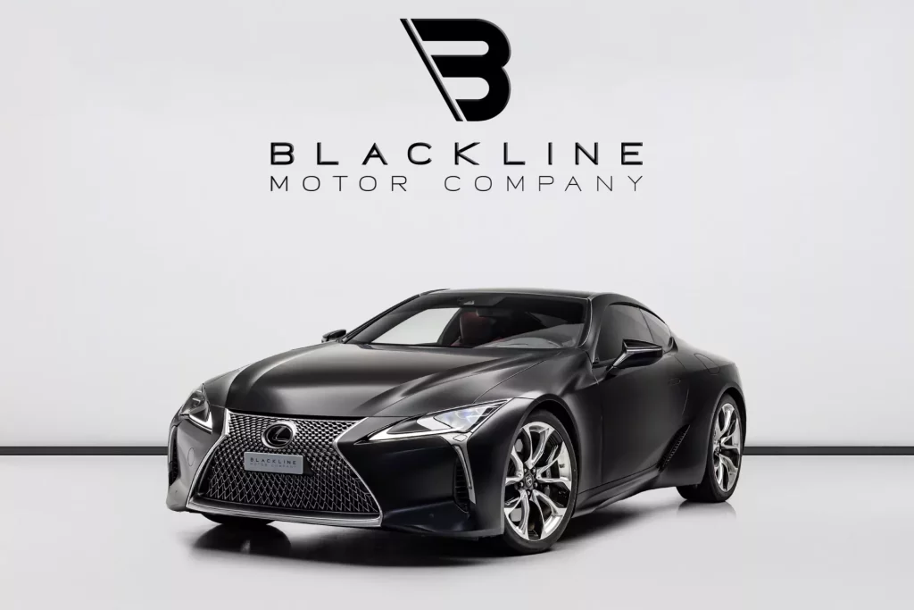 2022 Lexus LC 500 — sold by Blackline Motor Company, Dubai