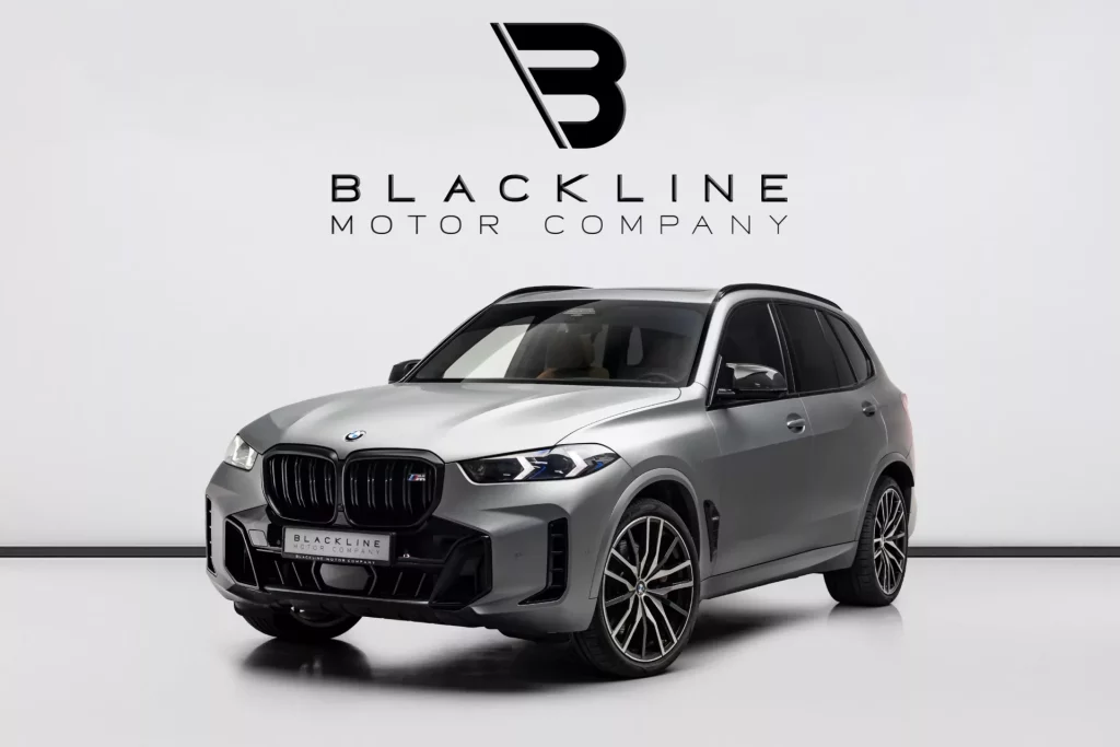 2025 BMW X5 M60i — sold by Blackline Motor Company, Dubai