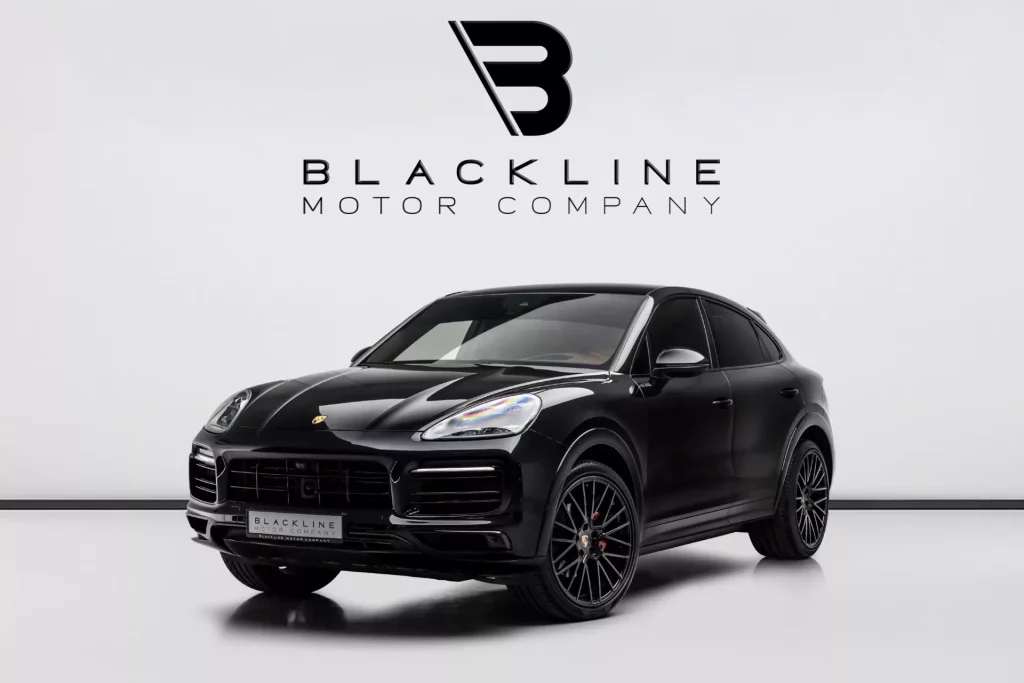 2022 Porsche Cayenne Coupe — sold by Blackline Motor Company, Dubai