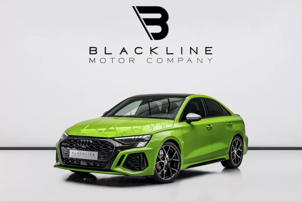 2024 Audi RS3 — sold by Blackline Motor Company, Dubai