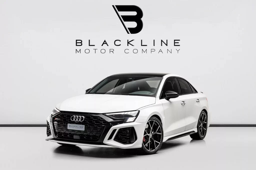 2022 Audi RS3 — sold by Blackline Motor Company, Dubai